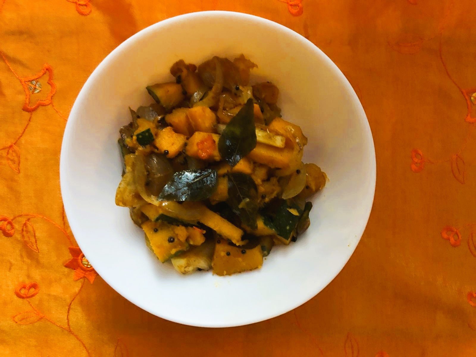 Spiced Pumpkin Stir-Fry (Masala Kaddu)